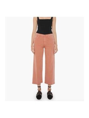 Mother The Dodger Ankle Jean Long Time No See Mango Wash Women 27 *Altered Hem*